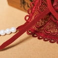 thumbnail image 7 of Retro Pearl Thong Women's Interesting Thin Panties Low Waist Beaded Fit for plus Size Underwear Size 12 Teenage Girls Underwear Underwear Set Maternity Underwear for Women plus Size 14 Silk Thong plus, 7 of 7