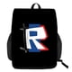 thumbnail image 1 of Roblox-mochila escolar de poliéster de gran capacidad, bolsa de repuesto creativa para estudiantes periféricos de juego, nuevo, 1 of 3