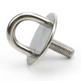 thumbnail image 1 of Pad Eye Plate With Enclosed Hook Staple Ring Hook Loop U-shaped Design Hanger, 1 of 5