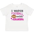 thumbnail image 3 of Inktastic I Watch Football with My Grandpa Girls Baby T-Shirt, 3 of 5