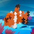 thumbnail image 2 of PLUS PLUS - Clownfish - Jouet Tube de Construction 70 Pcs Stem/Steam pour Enfants Mini Casse-Tête Blocs, 2 of 4