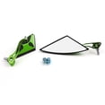 thumbnail image 2 of Motorcycle Scooter Side Rear View Mirrors Modification Mirror 8mm 10mm Green, 2 of 5