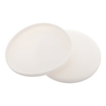 PBPBOX 2Pcs Reversible Flying Disc Outdoor Sports Game White Plastic Throwing Circle