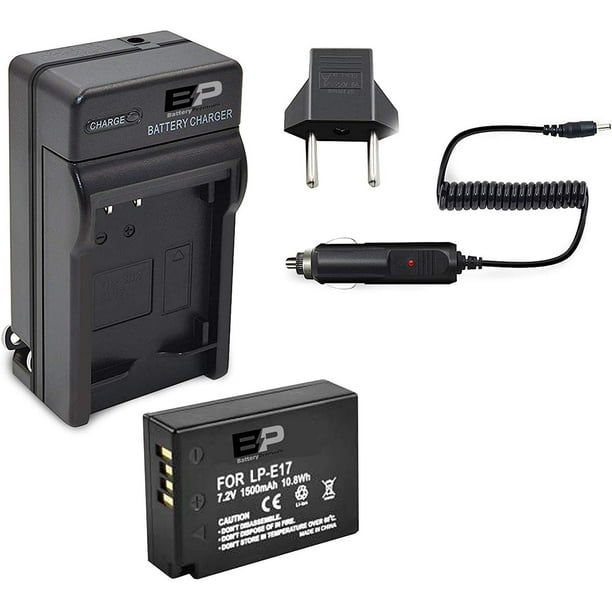 BP LPE17 Battery and Charger for Canon EOS RP, Rebel SL2, SL3, T6i