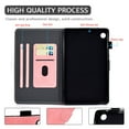 thumbnail image 2 of Smart Case for Samsung Galaxy Tab A8 10.5 inch 2022 SM-X200/X205/X207,Dteck Magnetic Premium PU Leather Card Slot Wallet Kickstand Cover with Pen Holder for Galaxy Tab A8 10.5'' 2022,Rosegold, 2 of 6