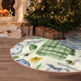 thumbnail image 5 of Fotbe Vintage Utensils Pattern Christmas Tree Skirt, Tree Skirts Plush Christmas Decorations, Christmas Tree Skirts Xmas Decorations Holiday Party Decor-30", 5 of 6