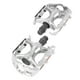thumbnail image 1 of Pedales para bicicleta 9/16 MTB aluminio plateado, 1 of 5