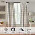 thumbnail image 2 of Cortina de ventana Elrene Home Fashions Brighton Blackout 52 x 95, 2 of 7