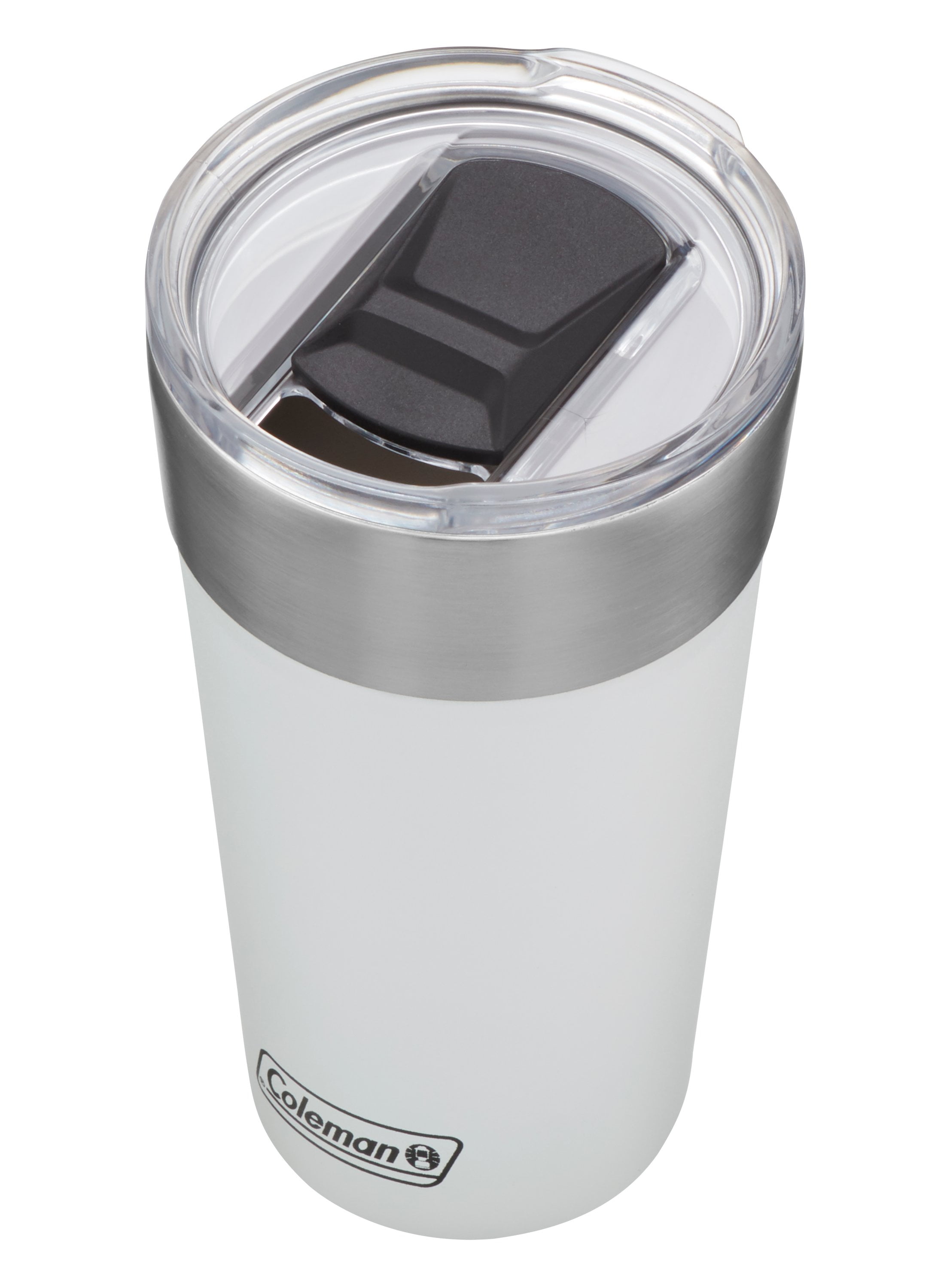  Coleman Insulated Stainless Steel 20oz Brew Tumbler, Black :  Home & Kitchen
