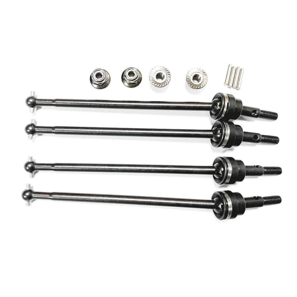 Vogacara 4 piezas de acero 1/10 junta de transmisión Universal para EPX RC pieza de coche RC accesorios de coche piezas de repuesto Kits de construcción modelo