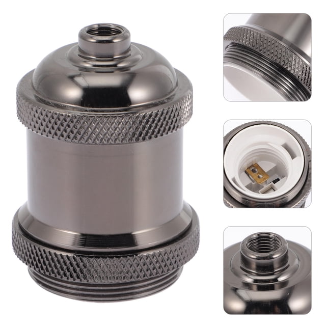 HEALEEP light bulb holder Light Bulb Socket Aluminum Strong Bearing 1Set