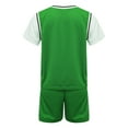 thumbnail image 2 of Kvysinly Kids Boys Basketball Jersey Team Practice Uniform Boys Athletic Shirts Number Tops and Mesh Green 160, 2 of 7