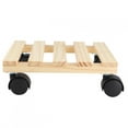 thumbnail image 2 of Carro para macetas, Maceta de madera para flores, maceta para plantas, carrito para macetas, materiales ecológicos, 2 of 8