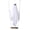 White, variant on Halloween Hanging Swing Ghost with LED Lights, Gothic Spooky Gauze Flying Phantom Cloche Lamp, Light Up Ghostly Floating Yard Skeleton Apparel Ornament for Tree Front Door Porch Garden Party Decor