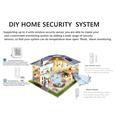 thumbnail image 2 of Smart WiFi Temperature Humidity Sensor Alexa/Google Home Compatible Built-in Clock Accurate Monitoring, 2 of 10