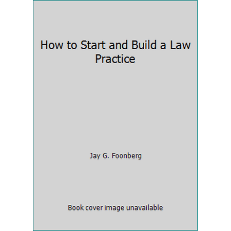 Pre-Owned How to Start & Build a Law Practice (Paperback) 0897071301 9780897071307