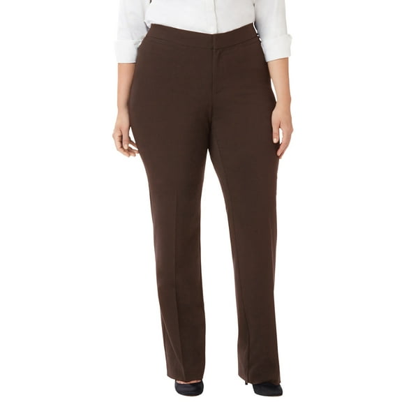 Catherines Women's Plus Size Right Fit Pant (Curvy)