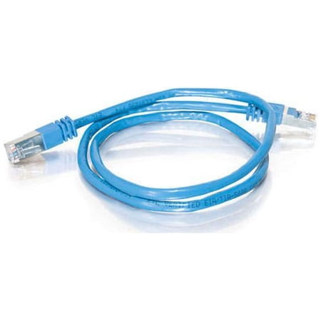 UPC: 0757120287070 | C2G 28707 Cat5e Cable – Snagless Shielded Ethernet Network Patch Cable  Blue (100 Feet  30.48 Meters)