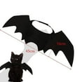 thumbnail image 2 of Nightwill Halloween Pet Cat Costume Bat Wings Vampire Black Cute Fancy Dress Up, 2 of 6