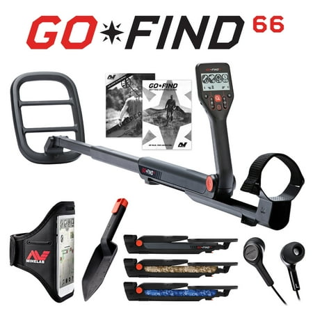 Minelab GO-FIND 66 Metal Detector with GO-FIND Black Carry Bag for (Best Places To Go Metal Detecting In Florida)