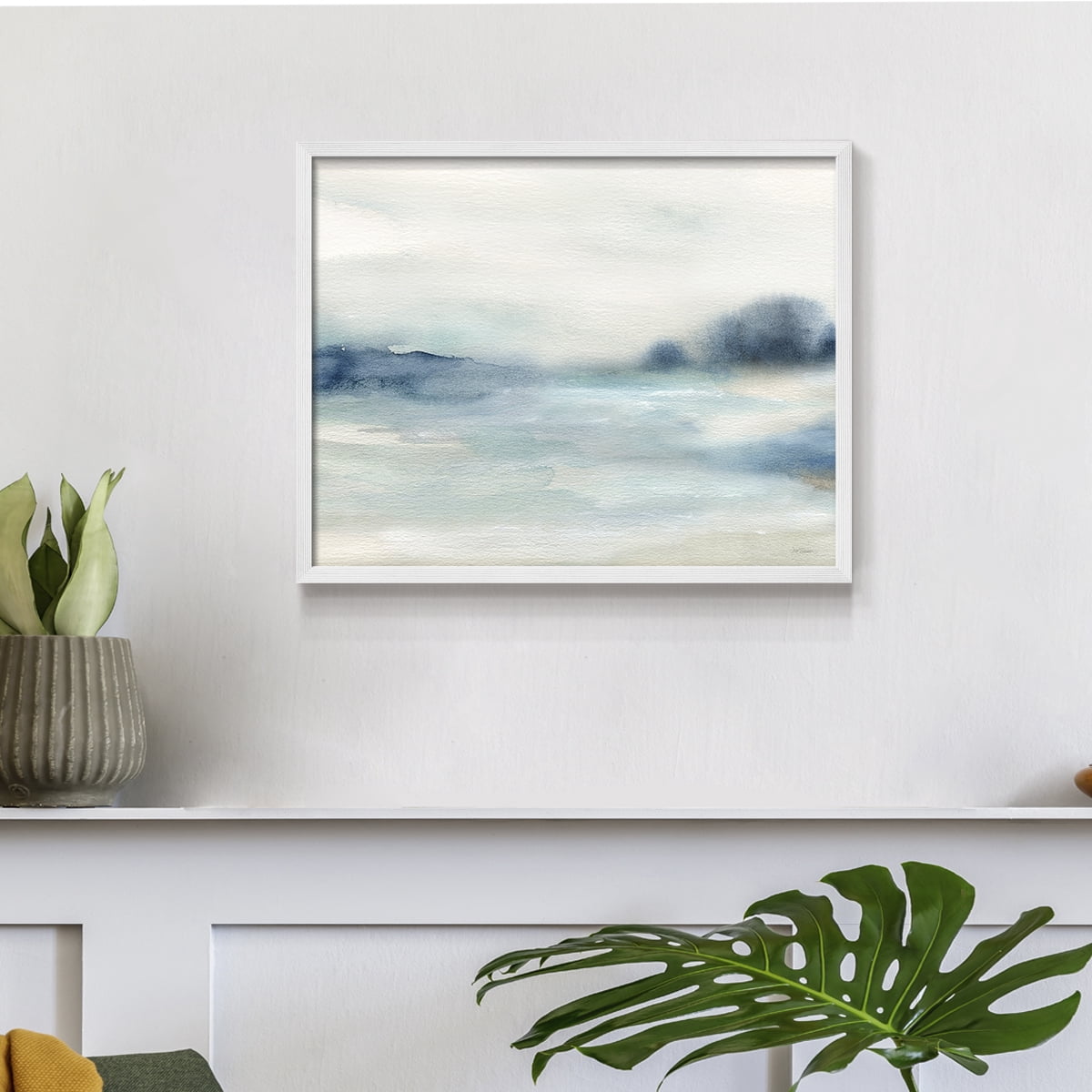 Simply Soft Morning by Carol Robinson - Restickable Framed Giclée Print