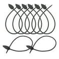 thumbnail image 4 of WRITWAA Black Silicone Gardening Ties Flexible Wire for Outdoor Plant Support, 20 Pieces Plant Ties, 4 of 8