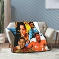 thumbnail image 5 of Blanket Adam Actors Sandler Throw Flannel Blankets Warm Soft Cozy Fuzzy Blanket for Bed Sofa Couch Camping Travel Gift Blankets for All Seasons 50"x40", 5 of 6