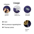 thumbnail image 3 of Hemorrhoid Pillow, Inflatable  Cushion Inflatable Donut Cushion PVC Anti Bedsore Wheelchair Bedridden Patient Inflatable  Cushion Pad Mat, 3 of 7