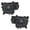 Black, variant on For Jeep Cherokee 2016 2017 2018 Headlight Assembly Driver Side | Lower | CAPA Certified | w/ Black Bezel | Latitude/Latitude Plus/Limited/North/Sport/Trailhawk Model | CH2502313, CH2502313C