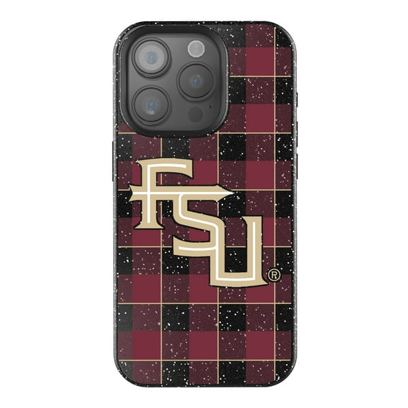 Keyscaper Florida State Seminoles Plaid Bling iPhone Case