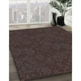 thumbnail image 3 of Ahgly Company Machine Washable Indoor Round Transitional Purple Area Rugs, 6' Round, 3 of 7
