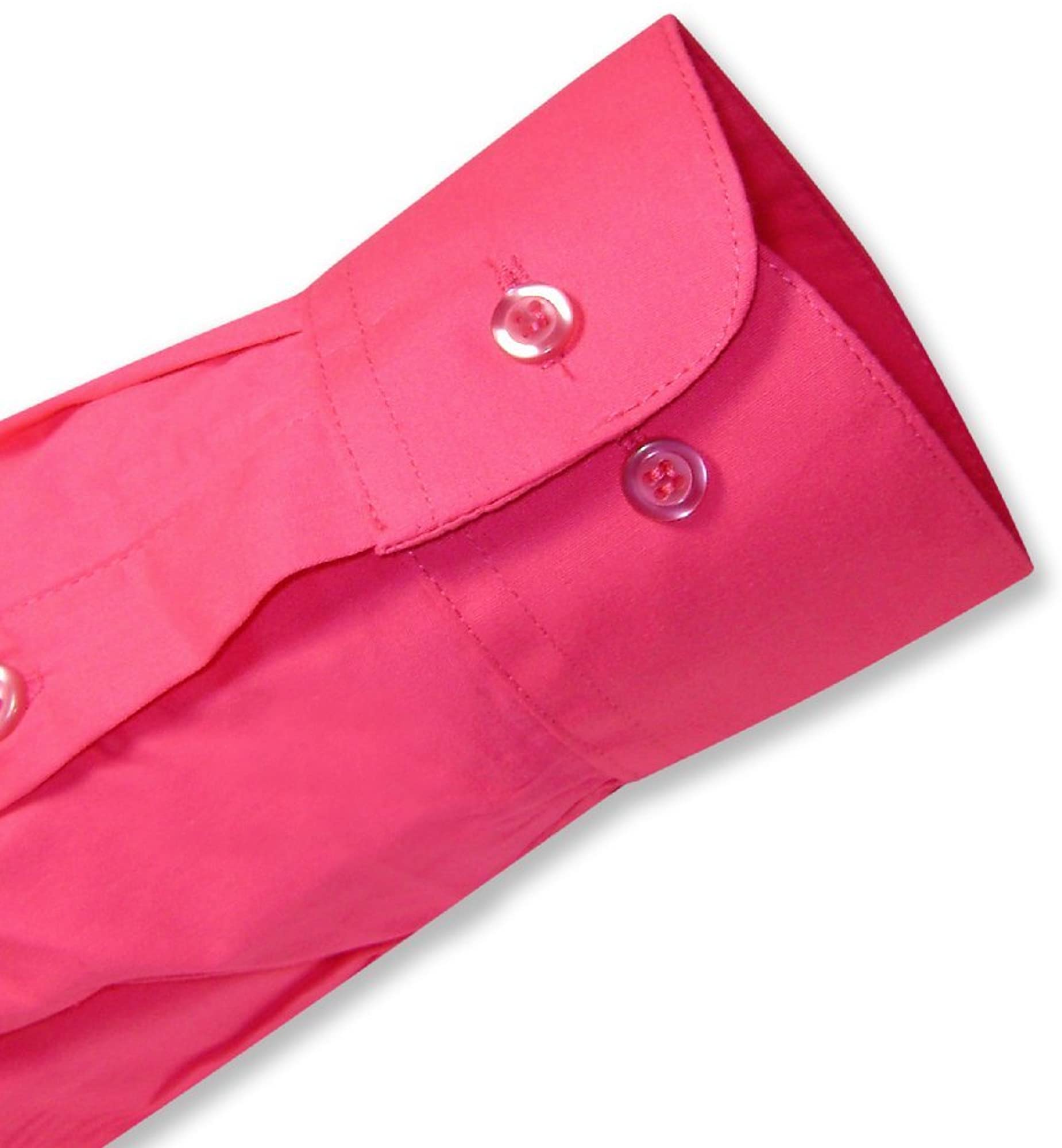 Biagio Mens 100 Cotton Solid HOT Pink 