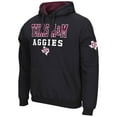 thumbnail image 2 of Men's Colosseum Black Texas A&M Aggies Sunrise Pullover Hoodie, 2 of 3