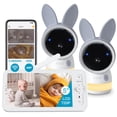 thumbnail image 1 of Monitor WiFi para bebés ARENTI actualizado con 2 cámaras de 4 MP, 2,4 G y 5G, 1 of 8