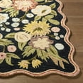thumbnail image 2 of Hauteloom Alodia Wool Living Room, Bedroom Area Rug - Bohemian, Transitional - Charcoal, Dark Pink, Olive - 2' x 3', 2 of 6