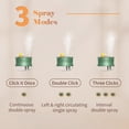 thumbnail image 4 of Los humidificadores Humidificadores de rociado doble de 400 ml con luz blanca cálida Humidificador de niebla fría con forma de animal lindo Humidificadores de escritorio portátiles de bajo ruido 3 mod Romacci Los humidificadores, 4 of 7