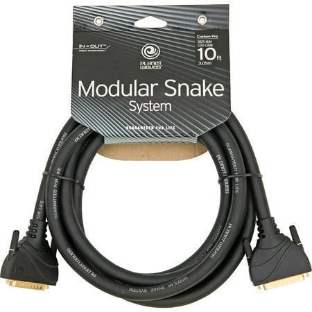 D'Addario Modular Snake DB25 Core, 10 feet