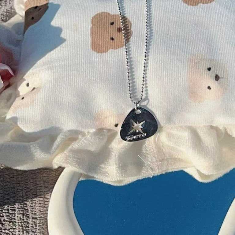 Kpop Idol TXT Minisode 3:TOMORROW Necklaces Guitar pick