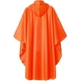 thumbnail image 2 of SaphiRose Hooded Rain Poncho for Adult with Pocket, Waterproof Lightweight Unisex Raincoat for Hiking Camping Emergency, 2 of 6