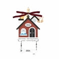 thumbnail image 2 of Bdday Christmas Tree Pendant Double-layer Carved Wooden Crafts Home Decoration, 2 of 2