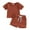 Watermelon Red, variant on Bagilaanoe 2pcs Toddler Baby Boy Shorts Set Short Sleeve T Shirt Tops + Shorts 6M 12M 18M 24M 3T 4T Kids Casual Summer Clothes