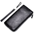 thumbnail image 2 of Cartera larga para hombre, estilo coreano, con cremallera para jóvenes, para teléfono móvil, cartera ultrafina, 2 of 3