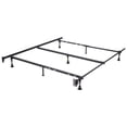 thumbnail image 2 of Heavy Duty 7-Leg Adjustable Metal Queen, Full, Full XL, , XL, Bed Frame with Center Support & Glides, 2 of 2