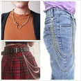 thumbnail image 5 of Manunclaims Fashion Pants Chain for Women Men, Multi-layer Anti-Lost Wallet Chain, Trousers Pocket Chains Punk Jeans Key Chains Belt, 5 of 8