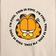 thumbnail image 3 of Garfield - I'm Fine This Is Fine - Women's Lightweight French Terry Long Sleeve Shirt, 3 of 5
