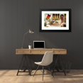 thumbnail image 4 of Antonio Rivas 24x16 Black Modern Framed Museum Art Print Titled - The Harem Dancer, 4 of 5