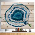 thumbnail image 2 of Design Art - Blue Agate Crystal, 2 of 5