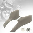 thumbnail image 2 of jinwen Motorcycle Side Windshields Wind Deflectors, Acrylic Windscreen Side Fairing High Performance, Easy Installation for R18 B Gray, 2 of 9