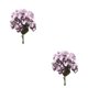 thumbnail image 4 of Bearachild Boda de flores de jardín de seda de hortensia artificial 2Conjunto Púrpura, 4 of 6