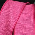 thumbnail image 2 of The Ribbon People Pink Fine Burlap Wired Craft Ribbon 2" x 40 Yards, 2 of 2